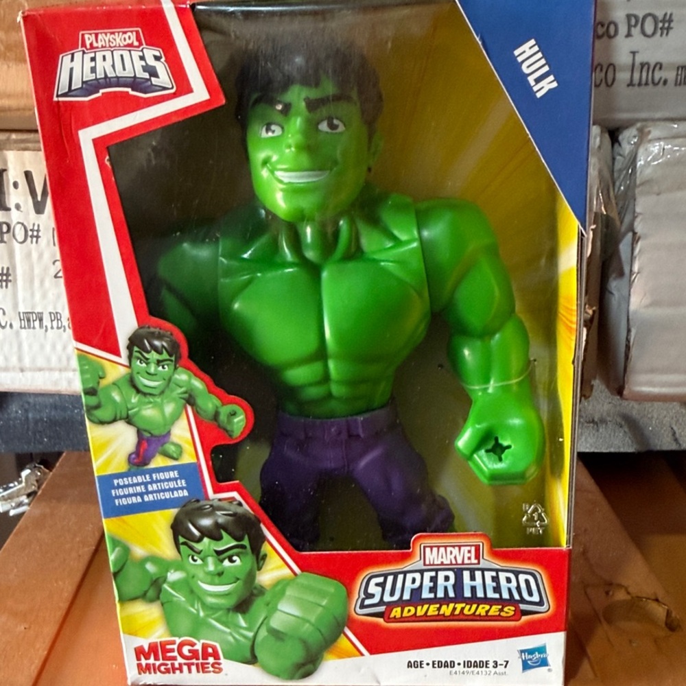 Marvel Super Hero Adventures Hulk Action Figure - Mega Mighties